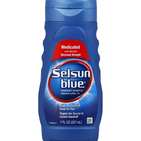 Selsun Blue Maximum Strength Dandruff Shampoo Medicated With Menthol