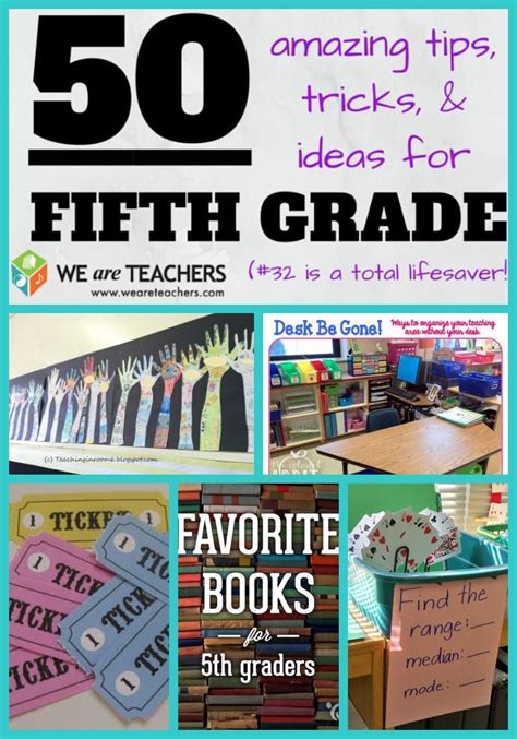 50 Tips Tricks And Ideas For Teaching 5th Grade Teacher