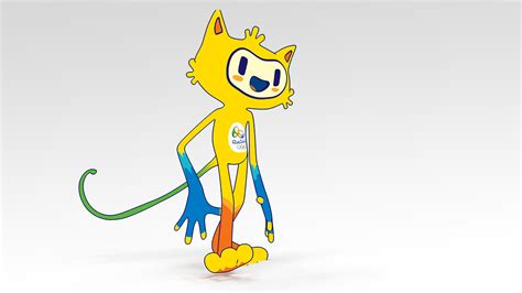 Vinicius Olympic Games Mascot 3d Model