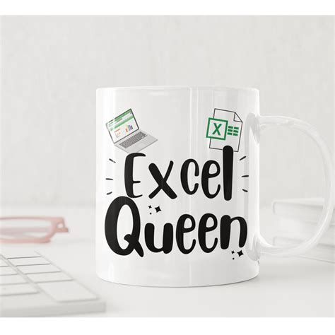 Excel Queen Spreadsheet Expert Mug I Love Mugs