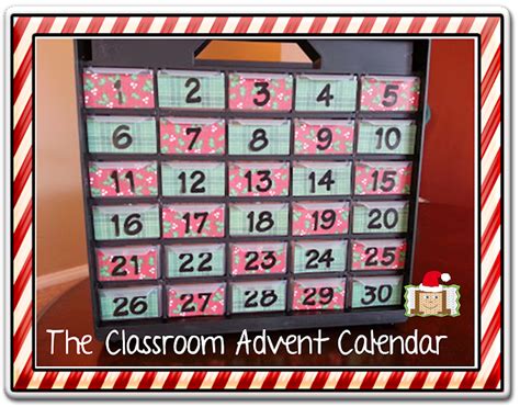 classroom advent calendar the primary techie