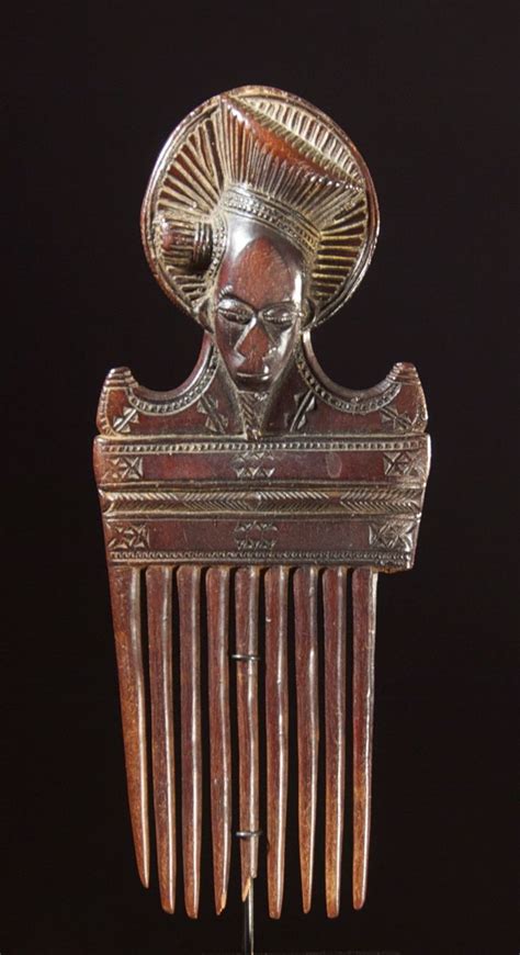 Akan Duafe Comb Ghana African Art Tribal Art African Design