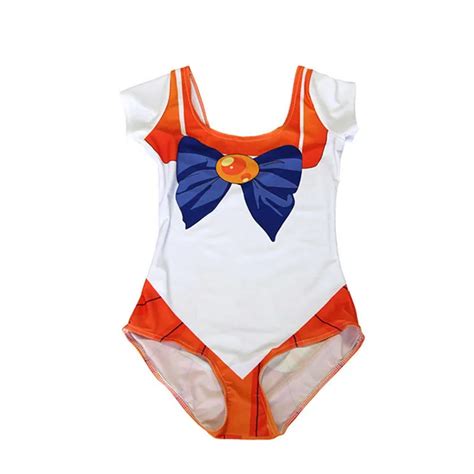 Coshome Sailor Moon Cosplay Swimsuits Costumes 3d Prints Short Sleeves