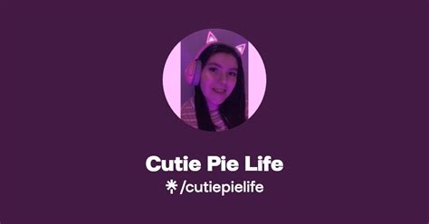 cutie pie life instagram tiktok linktree