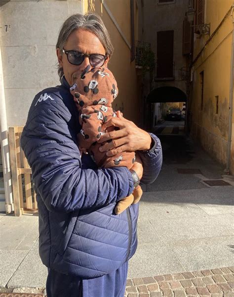 Filippo Inzaghi papà tenerissimo la prima foto con il figlio Gossip