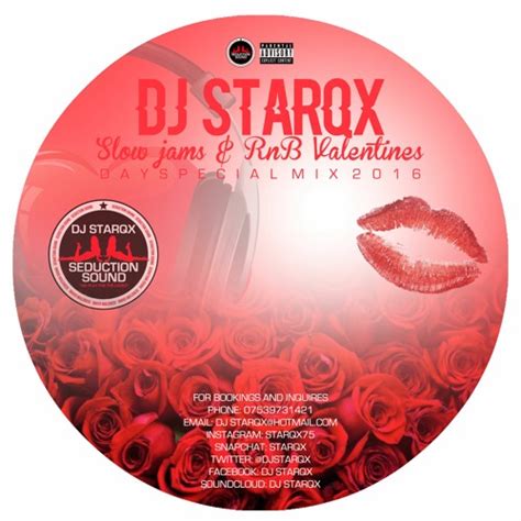Stream Dj Starqx Slow Jams And Rnb Valentines Day Special Mix 2016 By Dj Starqx Listen Online