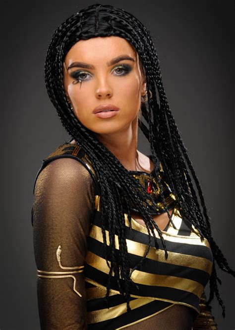 Womens Deluxe Black Braided Cleopatra Wig St7174 Struts Party