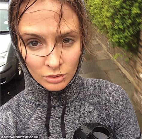 Millie Mackintosh Posts Rain Soaked Selfie As She Gets Drenched During Morning Run Daily Mail