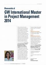 George Washington University Masters Certificate In Project Management Pictures