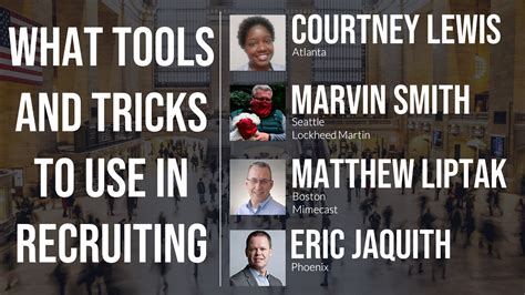 what tools and tricks to use in recruiting recruiting work