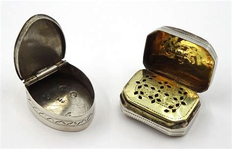 George Iii Silver Vinaigrette By Cocks And Bettridge Birmingham 1807 And