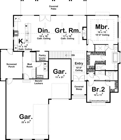 Ranch House Plan Home Design Ideas