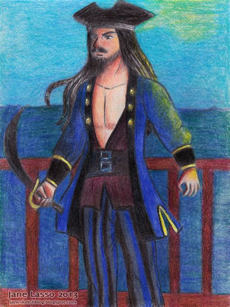 Dibujos Y Sketches De Jane Lasso Dibujo Pirata