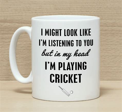 Cricket Mug Cricket Gift Funny Coffee Mug Mug With Saying Etsy