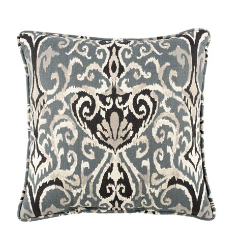 Midnight Ikat Square Pillow Thomasville At Home
