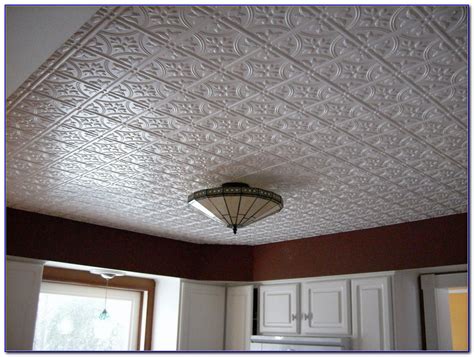 Today, tin ceiling tiles are much more common. Pressed Tin Drop Ceiling Tiles - Tiles : Home Design Ideas ...