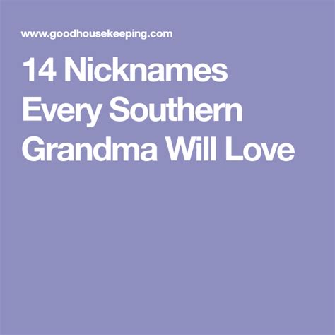 14 Of The Sweetest Nicknames For Grandma Nicknames For Grandma Nicknames Grandma