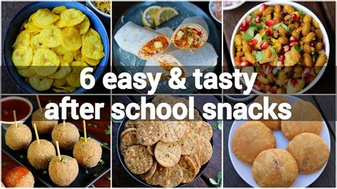 6 Easy After School Snacks For Kids Homemade Healthy Snacks For