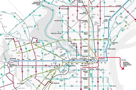 Septa Gives Its Bus Network Map An Upgrade