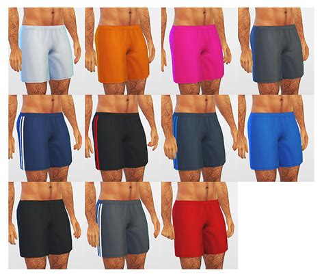 Athletic Shorts For Males By Lumialover Sims Sims Sims 4 Sims 4 Blog