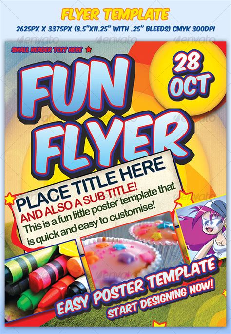 Fun Day Poster Template