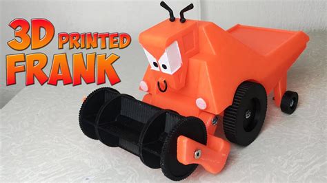 3D Printed Frank Combine Harvester From Cars YouTube