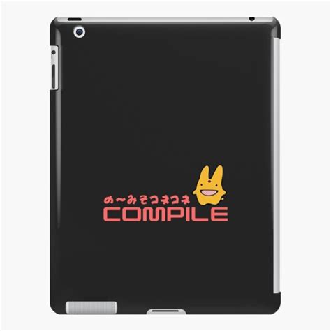 Compile コンパイル Carbuncle Kun Logo Ipad Case And Skin By Rubencrm