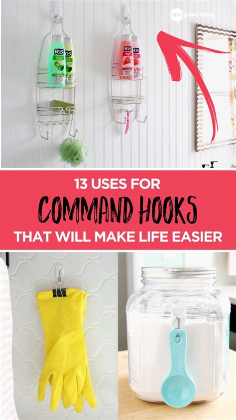 13 brilliant command hook hacks that will make your life easier command hooks dorm room