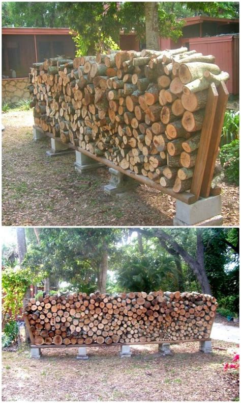 20 Diy Firewood Rack Ideas Diycraftsguru