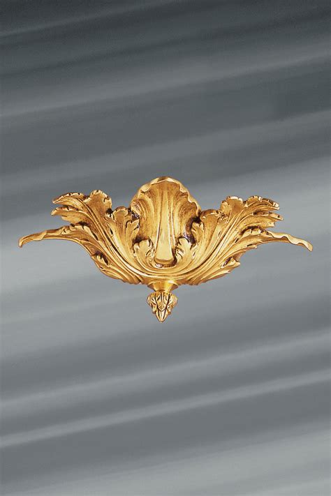 Art Nouveau Style Wall Lamp In Old Gold Bronze Lucien Gau Massive
