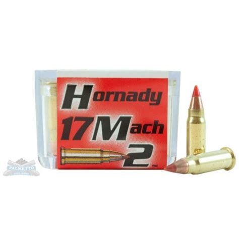 Hornady 17 Mach 2 17gr V Max Rimfire Varmint Express Ammunition 50rds