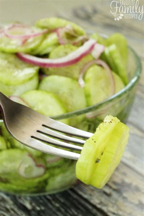 Easy Vinegar Marinated Cucumbers Cucumber Salad