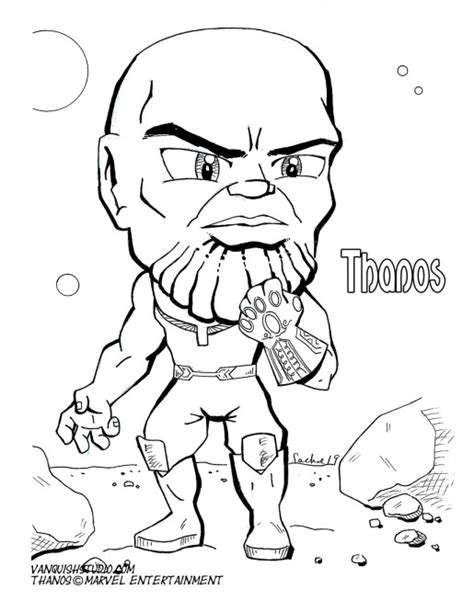 Thanos Coloring Pages Coloring Home 17430 Hot Sex Picture