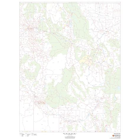 Idaho Zip Code Map By Map Sherpa The Map Shop