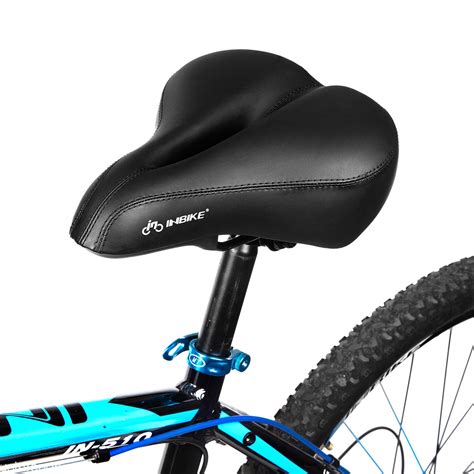 Inbike Wide Comfortable Bicycle Seat Foam Padded Breathable Big Bike