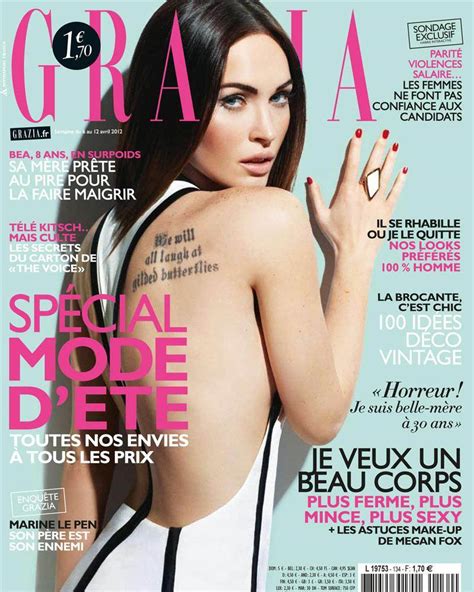 Megan Fox Grazia France April 2012