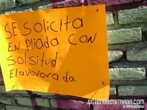 Después de ser analizada, el video con las correcciones fue compartido más de dos mil veces. Mala ortografia?... checate estos letreros hehe - Imágenes ...