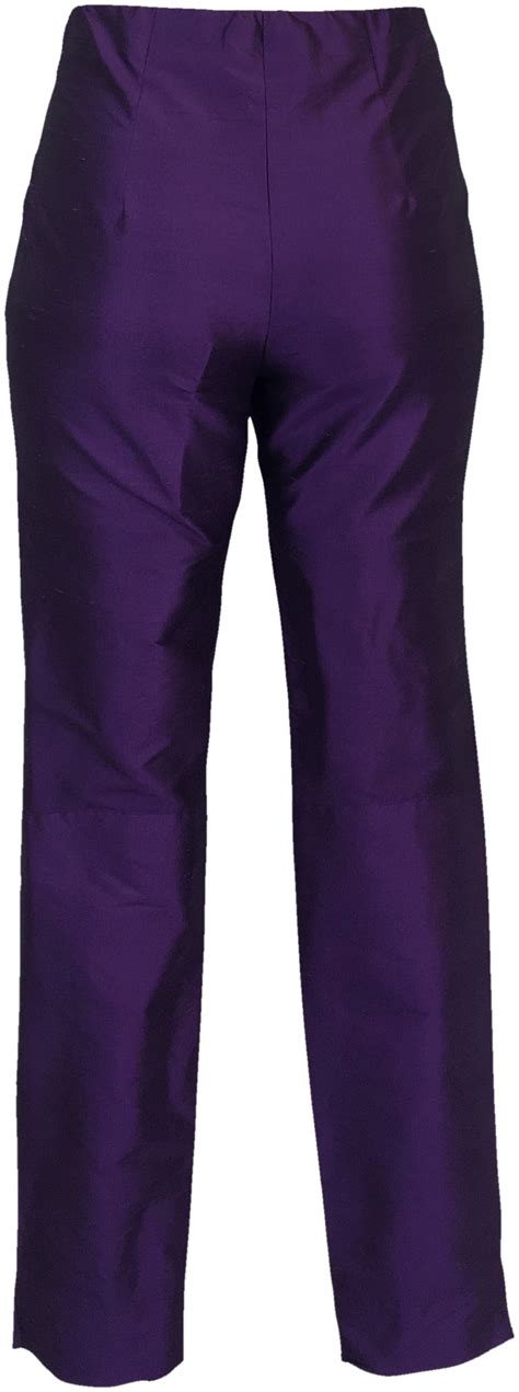 Vintage Purple Cigarette Pants By Algo Shop Thrilling