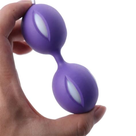 HIMALL Female Smart Duotone Ben Wa Ball Weighted Kegel Vaginal Tight Exercise Training Vibrators