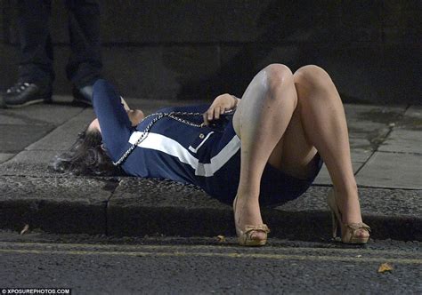 Shocking Images Show Bank Holiday Revellers On Night Out In Newcastle Daily Mail Online