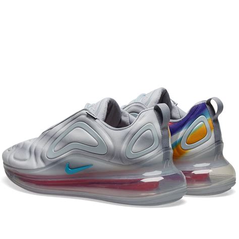 Nike Air Max 720 W Wolf Grey Teal Nebula And Red End