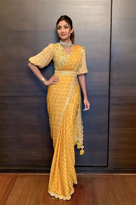 25 Pictures That Will Take You Inside Shilpa Shetty Kundras Indian Wear Wardrobe Vogue India