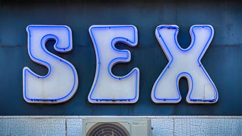 “sex” Neon Sign Nice Fonts In Use