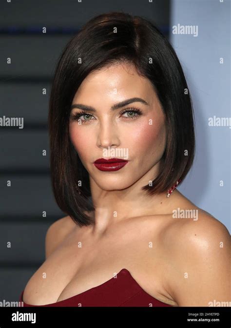 Jenna Dewan Tatum Attending The Vanity Fair Oscar Party Held In Beverly Hills Los Angeles Usa