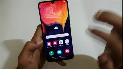 How To Take Screenshot In Galaxy A50 And Galaxy A70 Youtube