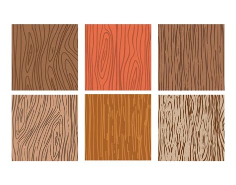 Woodgrain Vector Set 164513 Vector Art At Vecteezy