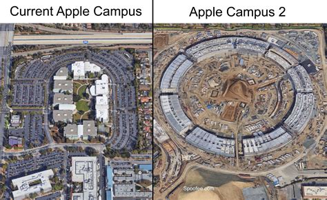 How Much Bigger Is The Apples New Headquarters