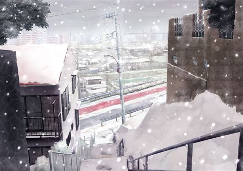 Kumpulan Anime Snow  Background Animasiexpo