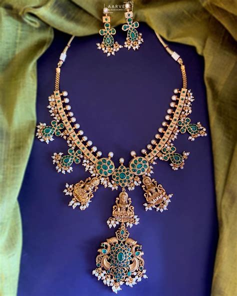 Don't Miss These Latest Lakshmi Temple Jewellery Designs ...
