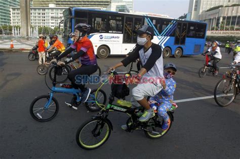 Catat Ini 6 Lokasi Car Free Day Di Jakarta Besok